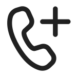 Call Add SVG Icon
